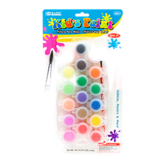 Bazic Kids Paint Set Asst Colors