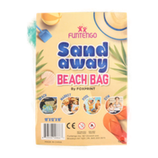 Beach Bag Sand Away 18" X12" X18" W/Pocket