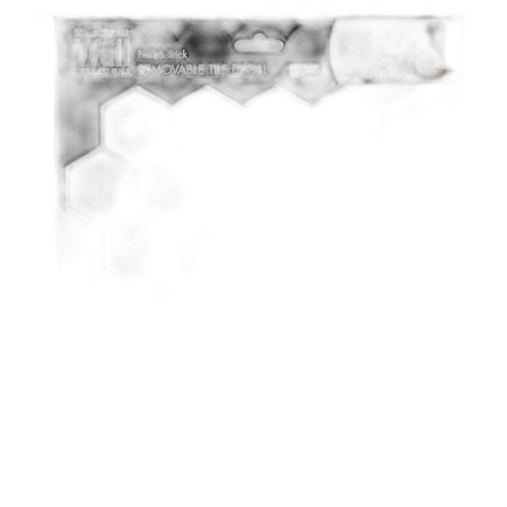 Wall Sticker Marble Silver Tile 8.5X9.75"