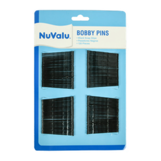 Nuvalu Bobby Pins 120Ct Black Color