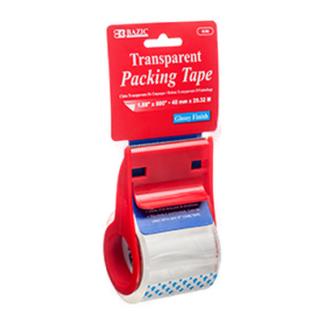 Bazic Packing Tape Clear 1.89" X 800" W/ Dispenser #936