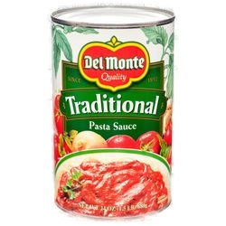 Del Monte Pasta Sauce 24 Oz Traditional