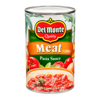 Del Monte Pasta Sauce 24 Oz Meat