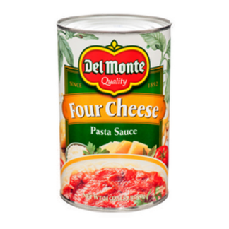 Del Monte Pasta Sauce 24 Oz 4 Cheese