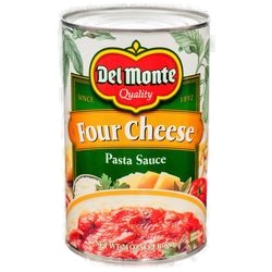 Del Monte Pasta Sauce 24 Oz 4 Cheese