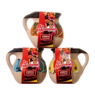 Ceramic Engobe Mug W/Design  Asst Clrs