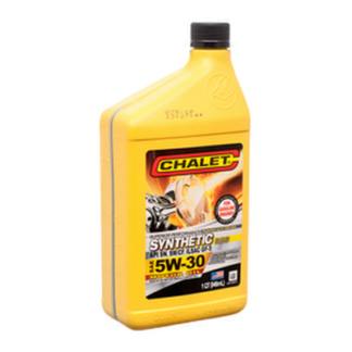 Chalet Motor Oil Sp Syn Blend 5W-30  / Quart