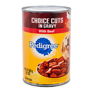 Pedigree Dog Food 22 Oz Ch Cuts W/ Beef