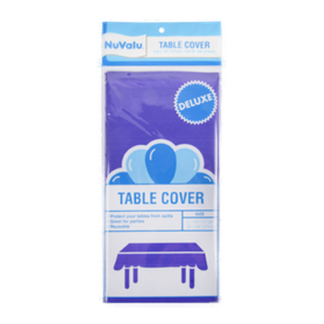 Nuvalu Table Cover Purple "Deluxe" Peva 0.09Mm / 54 X 108"