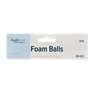 Craft Foam Ball 2" 8Pcs #Dcs-2250