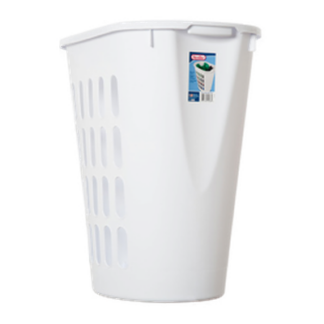 Sterilite #1256 Laundry Hamper Open Top Wht