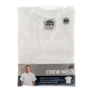 T-Shirt Men Md Super Heavy White 1Pc