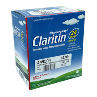 Claritin Non-Drowsy Allegie For Indoor & Outdoor
