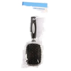Nuvalu Brush 1Pc 9.25"X3.27" W/Mirror