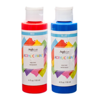 Angels Craft Metallic Acrylic Paint Asst. 24Ct