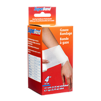Superband Gauze Bandage 4"