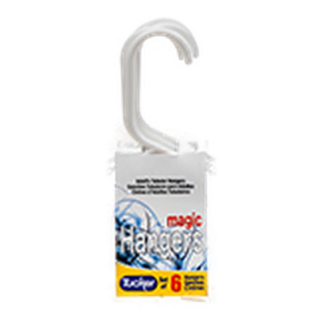 Hanger 6 Pc White #143W