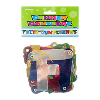 Banner Feliz Cumpleaños Dlx #9035