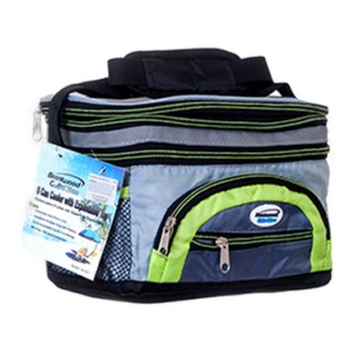 Lunch Bag/Cooler 6-Can W/Hard Case #Cb-601