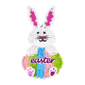 He Easter Deco Plaque Bunny W/Egg