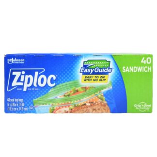 Ziploc Seal Top Sandwich 40 Ct