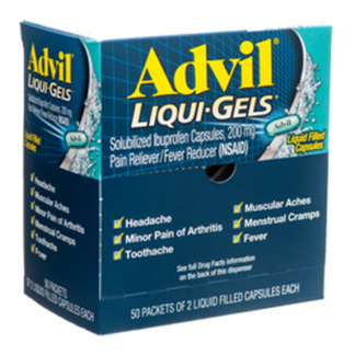 Advil Liqui-Gels 50/2Ct
