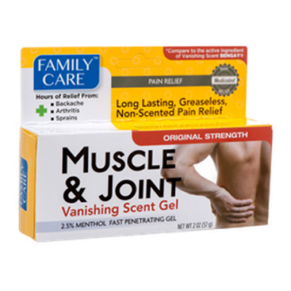 Muscle & Joint Vanishing Gel 2 Oz
