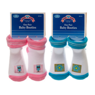 Baby Booties Asst Size & Clr #Bk1851