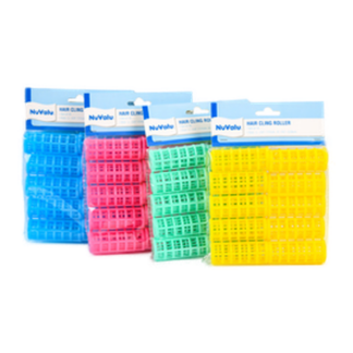 Nuvalu Hair Cling Roller "Sm" 2.8" X 0.9" 10Pc