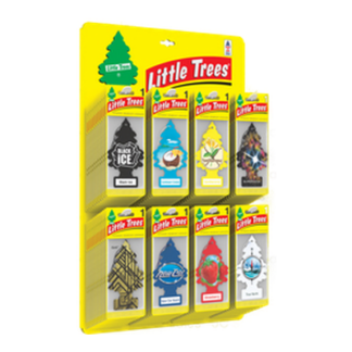 Little Trees Car Freshener 8 Asst/96Ct Refillable Display