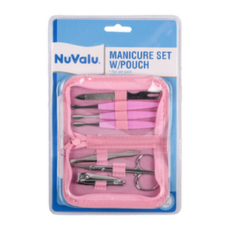 Nuvalu Manicure Set W/Puch 7Pcs