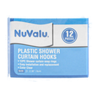 Nuvalu Shower Curtain Hook 12Pcs