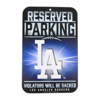 La Dodgers 11X17 New Reserved Parking Signs