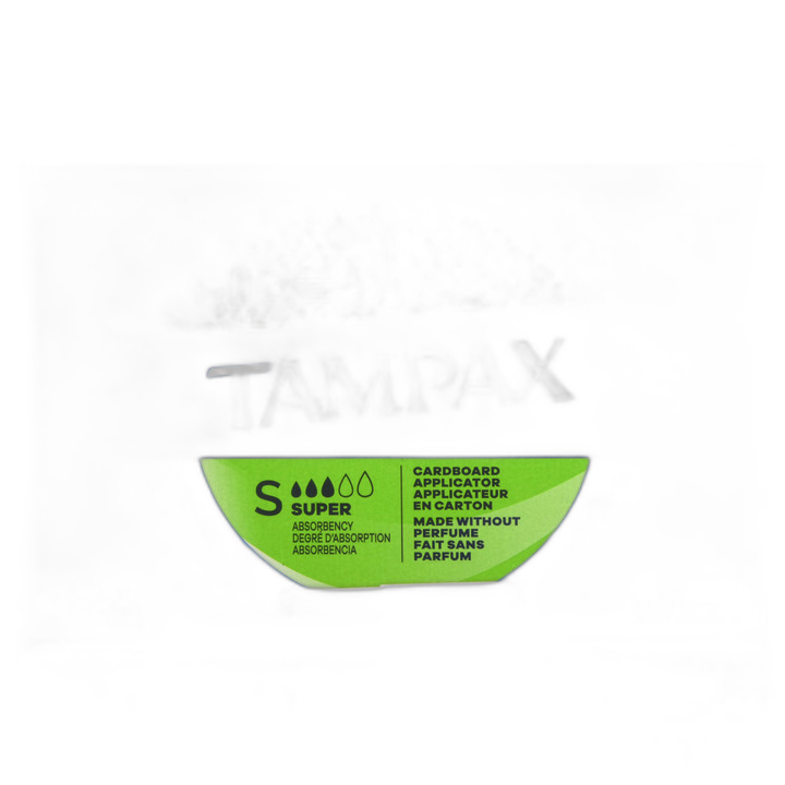 Tampax Tampons Super 10 Ct