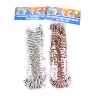Nuvalu Rope Multi Purpose Polyester 49Ft (15M) X 5Mm