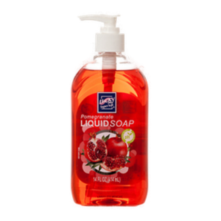 Lucky Liquid Hand Soap Pomegranate 14 Oz
