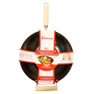 Non-Stick Stir Fry Wok Pan 12"
