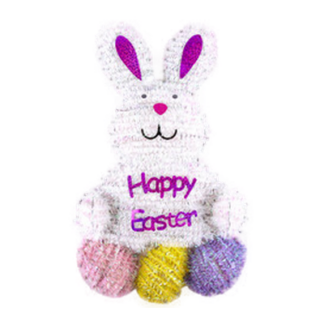 He Easter Tinsel Bunny