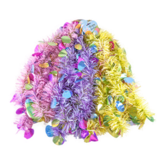 He Easter Tinsel Garland