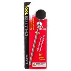 Telescopic Inspection Mirror 18"
