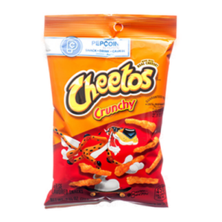 Frito Lay Xvl Cheetos Snacks Crunchy 2.75 Oz