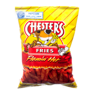 Frito Lay Xvl Chester'S Hot Fries 2.625 Oz
