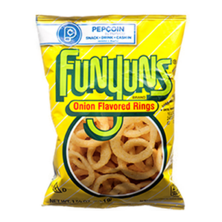 Frito Lay Xvl Funyuns Onion 1.875 Oz