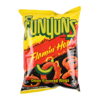 Frito Lay Xvl Funyuns Onion Snacks Hot 1.875 Oz