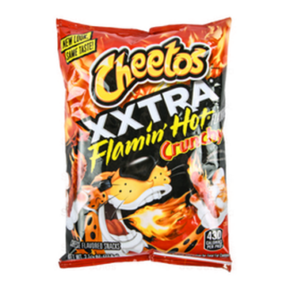 Frito Lay Xvl Cheetos Cheese Snacks Crunchy Xxtra Flamin Hot 2.75 Oz