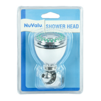 Nuvalu Shower Head W/Double Blister