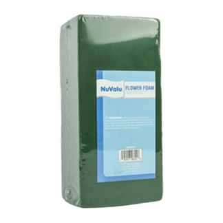 Nuvalu Foam Block Green Color For Flower 22X7.5X10Cm