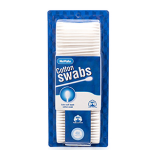 Nuvalu Cotton Swabs 450 Ct W/Blister Pack
