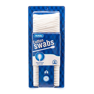 Nuvalu Cotton Swabs 550 Ct W/Blister Pack