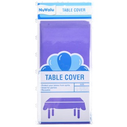Nuvalu Table Cover Purple Peva 0.03Mm / 54 X 108"